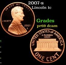 2007-s Proof Lincoln Cent 1c Grades GEM++ Proof Deep Cameo