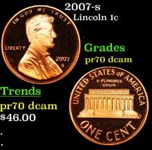 2007-s Proof Lincoln Cent 1c Grades GEM++ Proof Deep Cameo