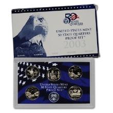 2004 United States Quarters Proof Set - 5 pc set