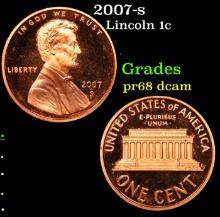 2007-s Proof Lincoln Cent 1c Grades GEM++ Proof Deep Cameo