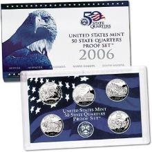 2006 United States Mint Proof Quarters 5 pc set