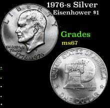 1976-s Silver Eisenhower Dollar 1 Grades GEM++ Unc