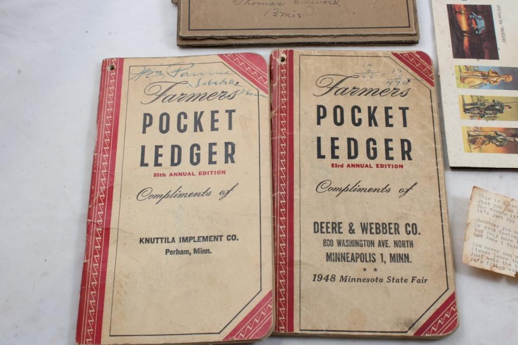 Collector Lot Photos, Ledgers, Medallions, & More