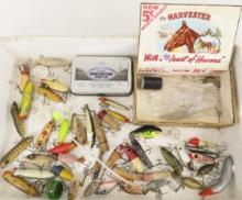 Collection of Vintage fishing lures