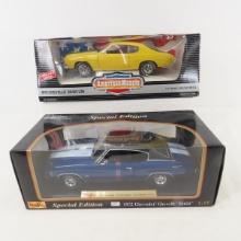 2 1:18th scale Chevy Chevelle muscle cars NIP