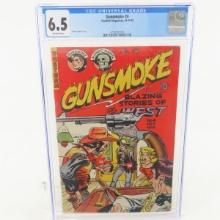 Gunsmoke #4 10-11/49 Comic Book CGC grade 6.5