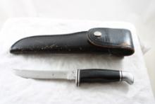 Buck #105 Fixed Blade Knife with Sheath