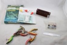 Fishing Tackle, Lures, Sinker Mold, Adv. Ruler