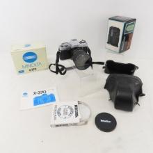 Minolta X-370 Camera with accessories and box