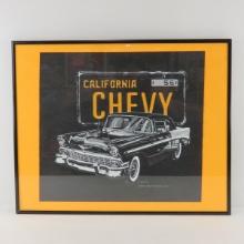 1990 Bash California Chevy framed print