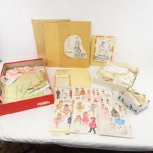 Vintage doll clothes patterns
