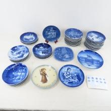1970-2000's B&G Christmas Plates
