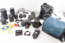 Konica Autoreflex T3 Camera, Accessories & More