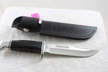 Buck #119 Fixed Blade Knife Factory Edge Sheath