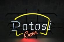 Potosi Beer Neon Sign WORKING