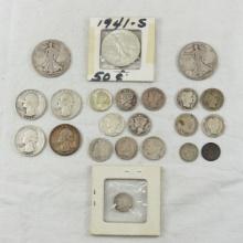 Mixed US Silver Coins