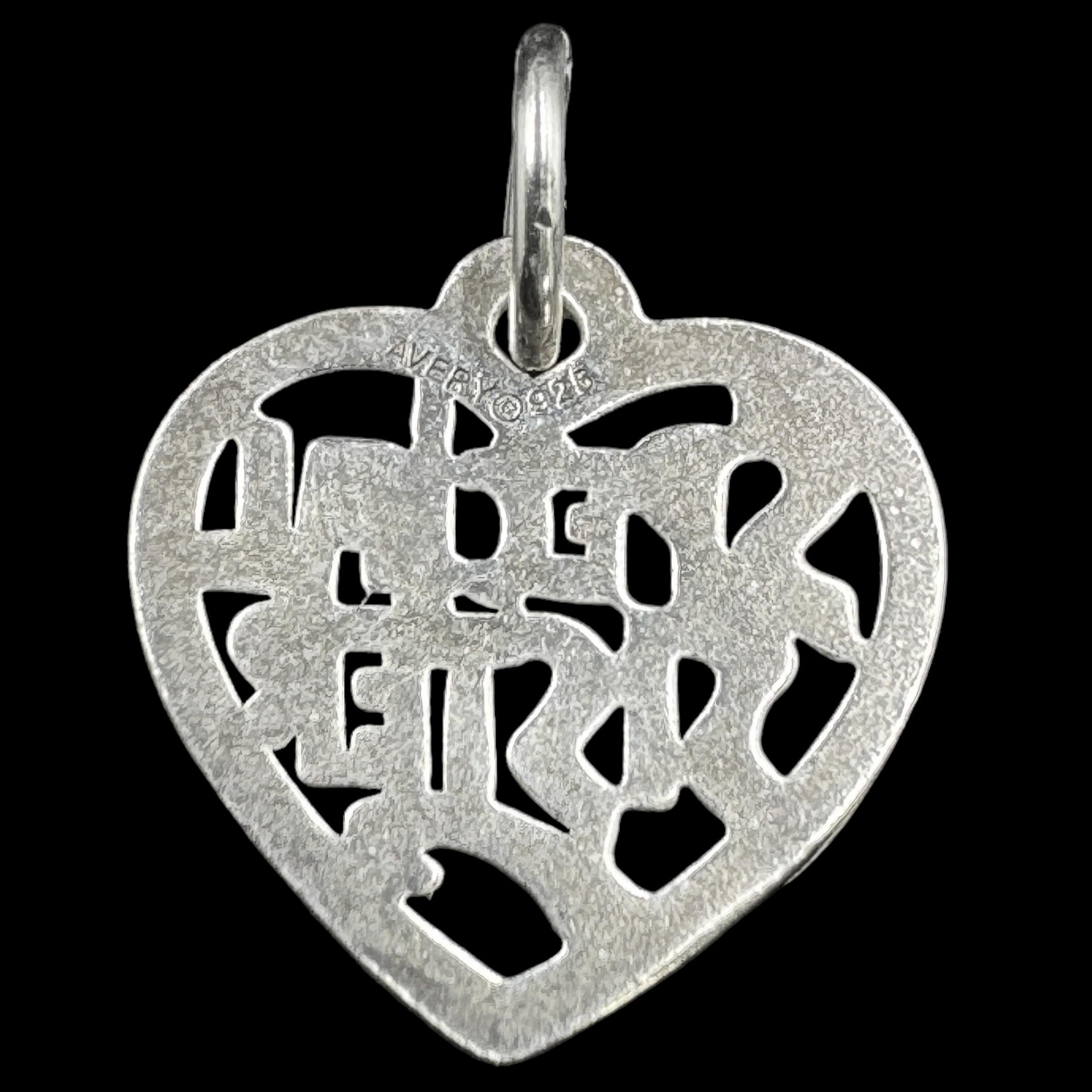 Estate James Avery sterling silver "SPECIAL SISTER" charm