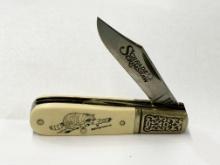 USA SCHRADE SCRIMSHAW KNIFE