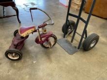 Vintage Tricycle, Handtruck