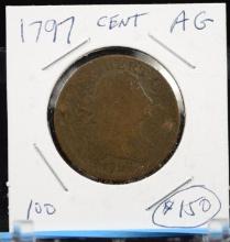 1797 Large Cent AG/G