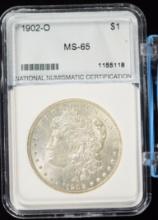 1902-O Morgan Dollar NNC MS-65
