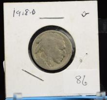 1918-D Buffalo Nickel Good