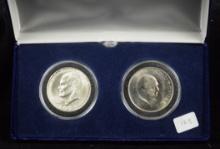 1973 Ike & Churchill Coin Set UNC