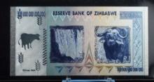 100 Trillion Dollars from Zimbabwee