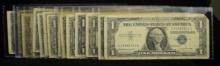 1957 21 $1 Silver Certificates Blue Seal