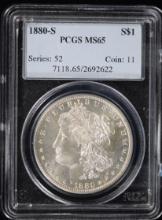 1880-S Morgan Dollar PCGS MS-65