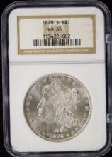 1878-S Morgan Dollar NGC MS-65