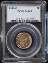 1936-D Buffalo Nickel PCGS MS-65 o4