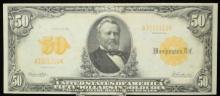 1913 $50 Gold Certificate Very Nice