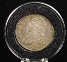 1836 Capped Bust Half Dollar Original AU