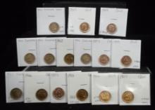 1897-1907 Indian Head Cents CH-UNC mixed dates