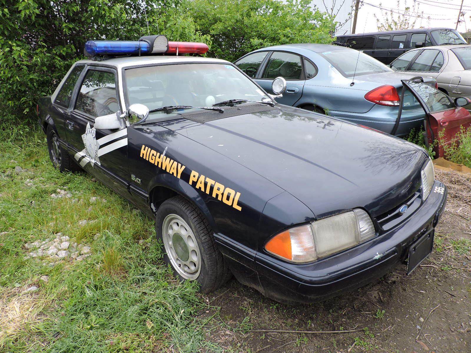 1993 Nevada Highway Patrol Mustang SSP Coupe with All Original Equipment