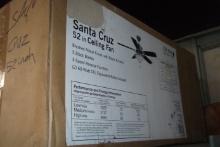 Santa Cruz 52", Hampton Bay Carlsbad 52" Ceiling Fans lot of 2