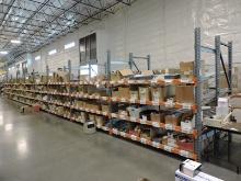 9-Sections of 4-Rolling-Shelf Racks / Approx. 72' X 6' Overall