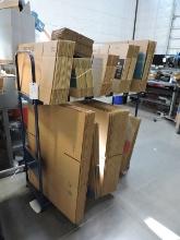 Steel 2-Level Carton Stand / New in Box / 51" X 18" X 58 / ULINE H-1188
