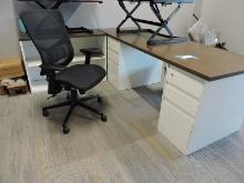 Desk , Credenza and Chair / Desk is: 84" X 30" X 28" Tall