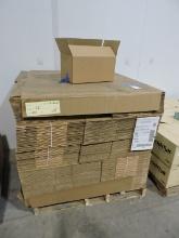 Pallet of Card Board Boxes / 16" X 10" X 8" / Approx 500 ??
