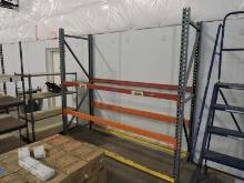 3-Shelf Pallet Rack / 2 Uprights and 6 Crosspieces / 102" Wide X 96" Tall X 36" Deep
