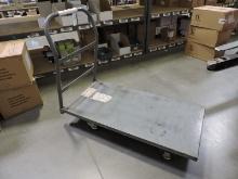 Rolling Steel Warehouse Cart / 49" Long X 24" Wide X 43" Tall