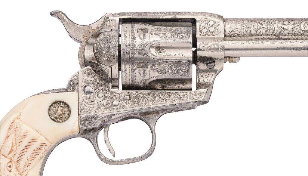 Factory Engraved Colt First Generation Single Action Army