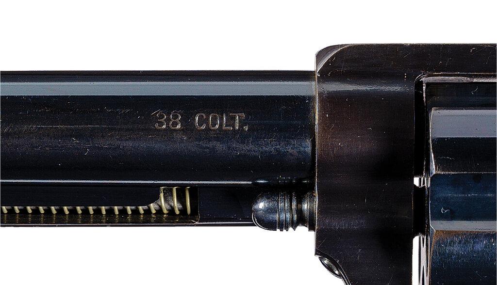 Colt Flattop Target Model Single Action Army Revolver