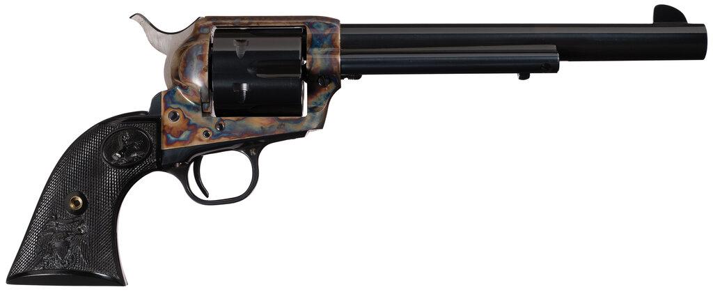 Texas Shipped Colt SAA Revolver with Stagecoach Box