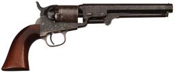 Gustave Young Factory Engraved Colt Model 1849 Pocket Revolver