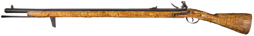 Ornate 18th Century Potsdam Arsenal Flintlock Rampart Gun