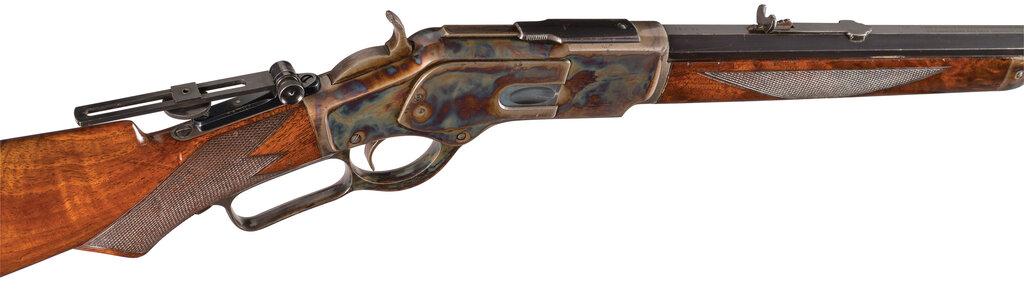 Winchester Deluxe Model 1873 Lever Action Rifle