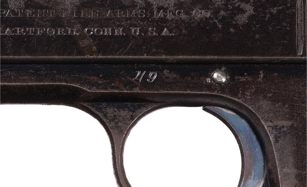 Serial Number 49 Colt Model 1900 "Sight Safety" Pistol